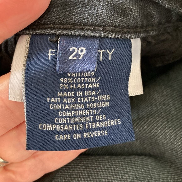 Fidelity Kelli High Rise Jeans in Black size 29 - Picture 10 of 12